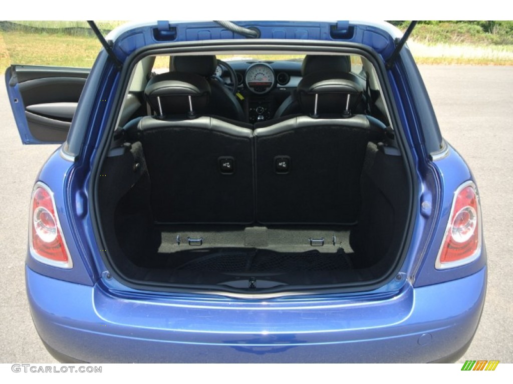 2012 Cooper Hardtop - Laser Blue Metallic / Carbon Black photo #14