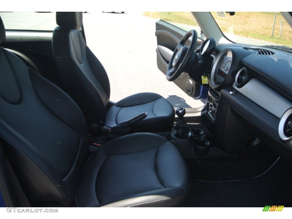 2012 Cooper Hardtop - Laser Blue Metallic / Carbon Black photo #15