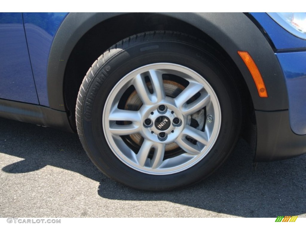 2012 Cooper Hardtop - Laser Blue Metallic / Carbon Black photo #17