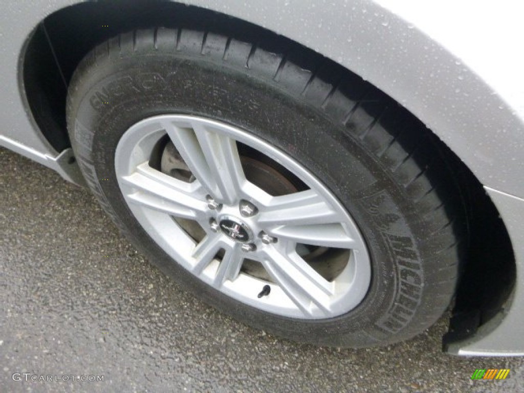 2013 Mustang V6 Premium Coupe - Ingot Silver Metallic / Charcoal Black/Recaro Sport Seats photo #9
