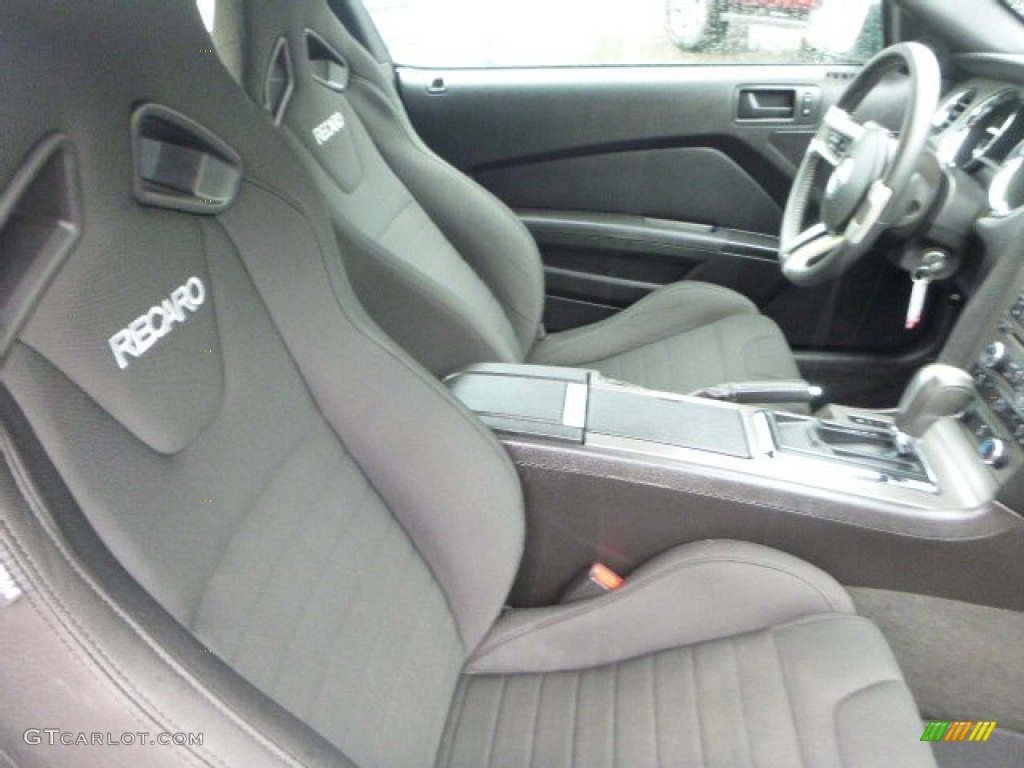 2013 Mustang V6 Premium Coupe - Ingot Silver Metallic / Charcoal Black/Recaro Sport Seats photo #10