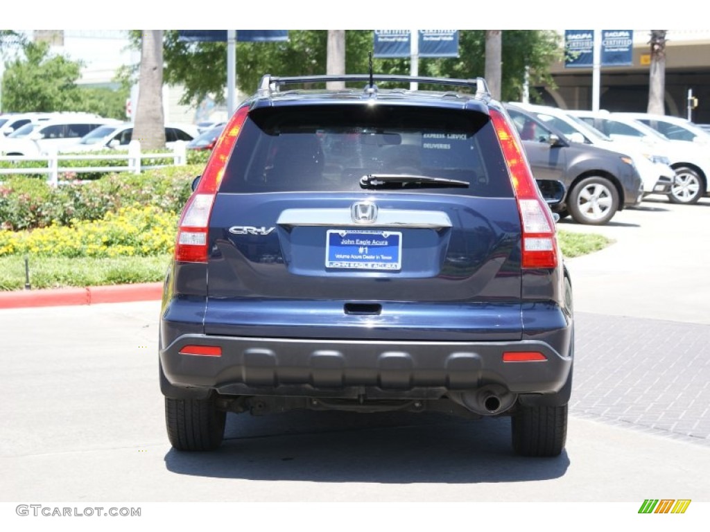 2008 CR-V EX-L - Glacier Blue Metallic / Gray photo #5