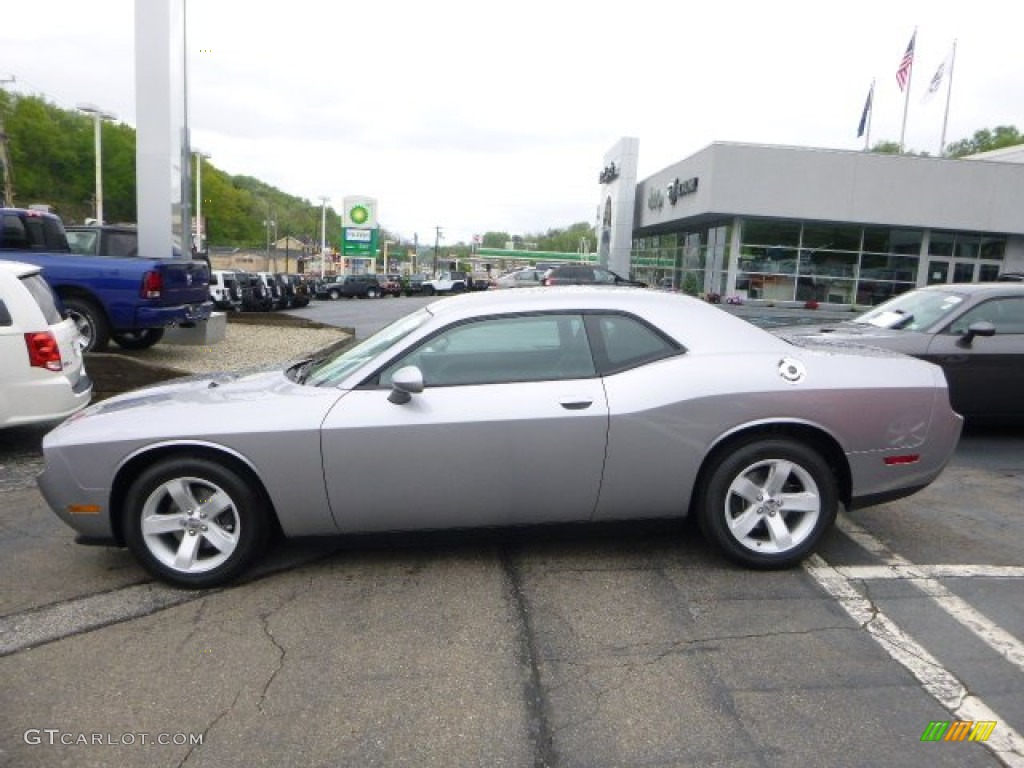 2014 Challenger SXT - Billet Silver Metallic / Dark Slate Gray photo #2
