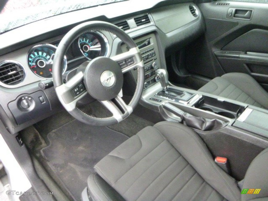 2013 Mustang V6 Premium Coupe - Ingot Silver Metallic / Charcoal Black/Recaro Sport Seats photo #23