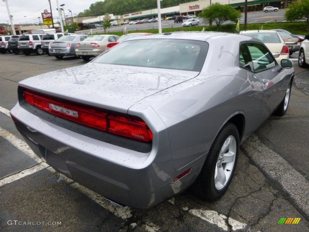 2014 Challenger SXT - Billet Silver Metallic / Dark Slate Gray photo #5