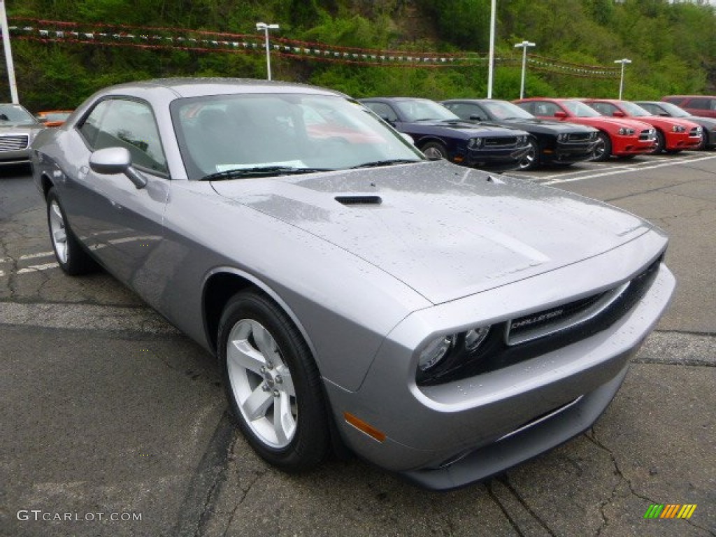 2014 Challenger SXT - Billet Silver Metallic / Dark Slate Gray photo #7