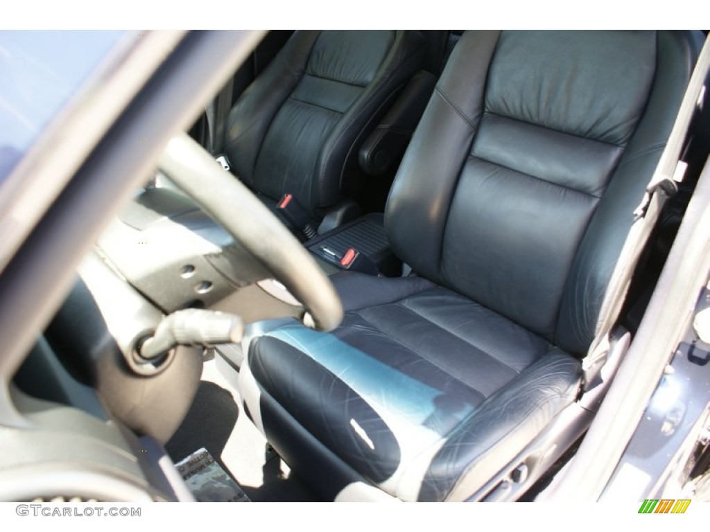 2008 CR-V EX-L - Glacier Blue Metallic / Gray photo #13