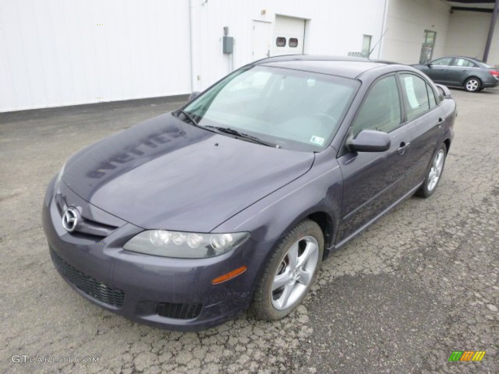 Violet Gray 2007 Mazda MAZDA6 s Sport Sedan Exterior Photo #93571512