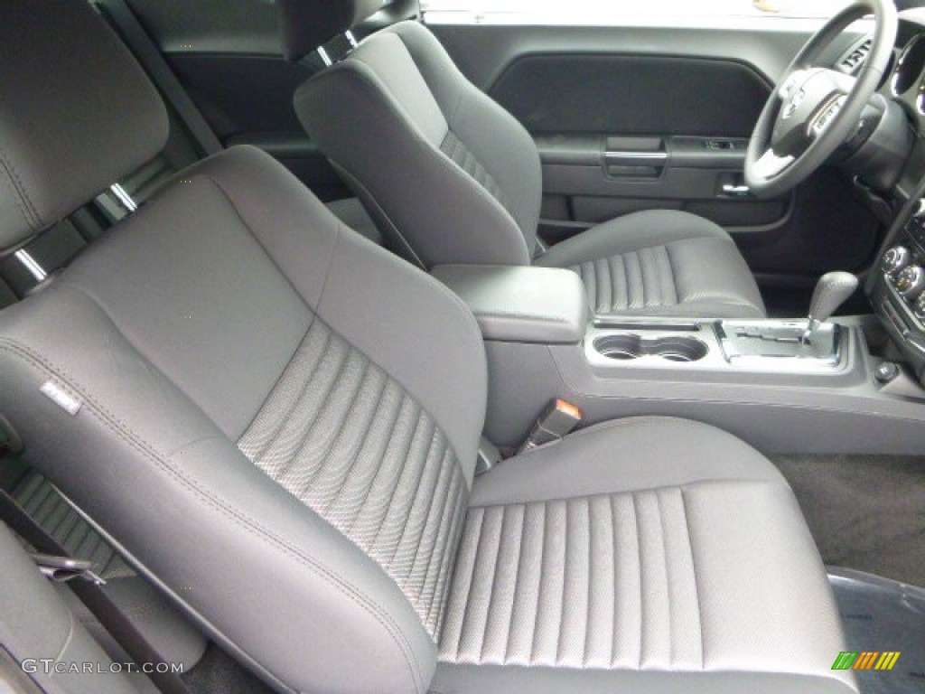 2014 Challenger SXT - Billet Silver Metallic / Dark Slate Gray photo #10