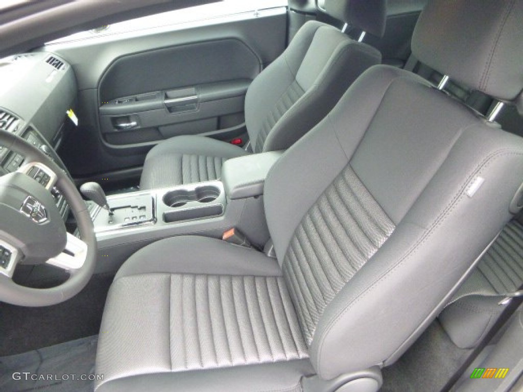 2014 Challenger SXT - Billet Silver Metallic / Dark Slate Gray photo #14