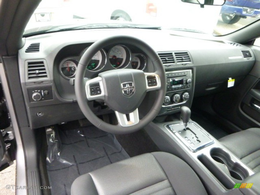 2014 Challenger SXT - Billet Silver Metallic / Dark Slate Gray photo #16