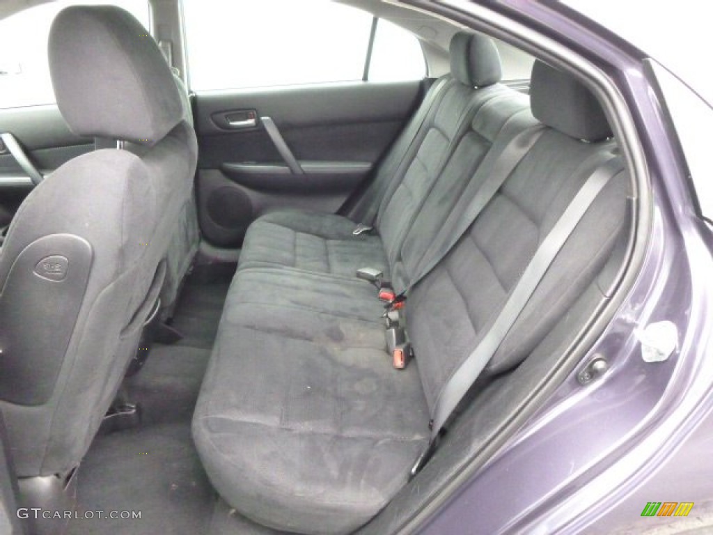 2007 Mazda MAZDA6 s Sport Sedan Rear Seat Photo #93571683