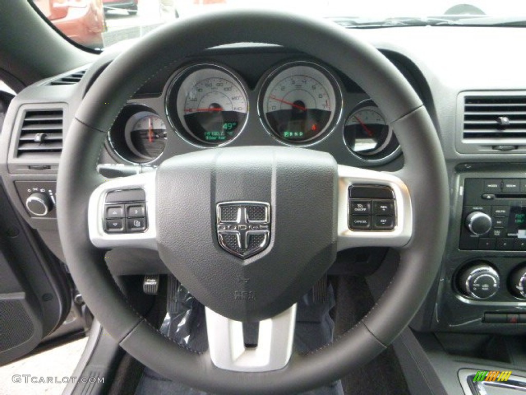 2014 Challenger SXT - Billet Silver Metallic / Dark Slate Gray photo #18