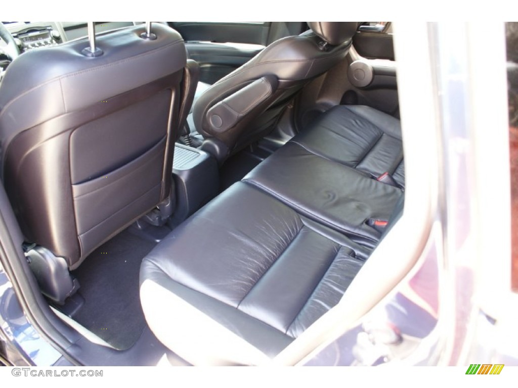 2008 CR-V EX-L - Glacier Blue Metallic / Gray photo #29