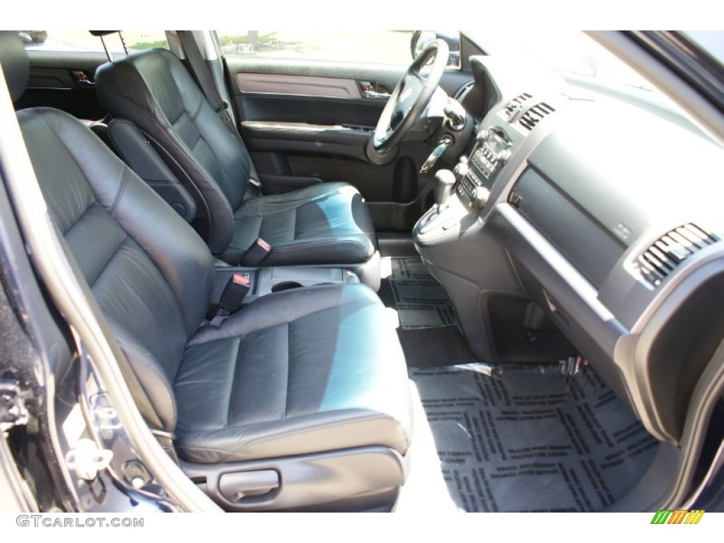 2008 CR-V EX-L - Glacier Blue Metallic / Gray photo #34