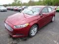 2014 Ruby Red Ford Fusion SE  photo #5