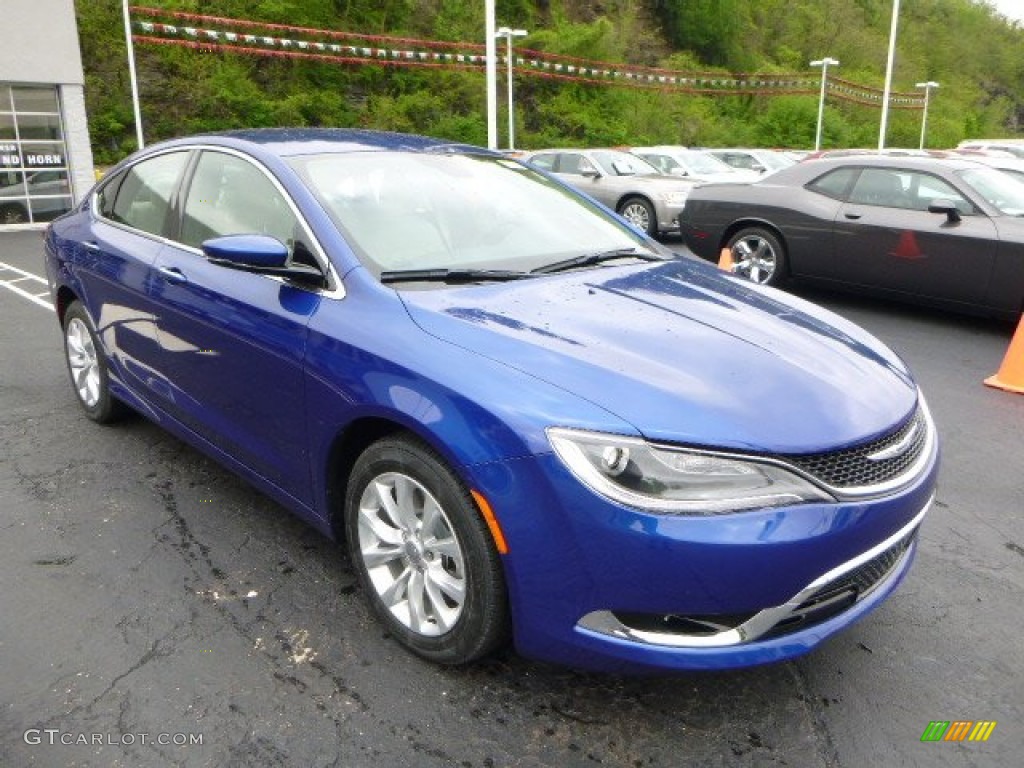 Vivid Blue Pearl 2015 Chrysler 200 C Exterior Photo #93572412