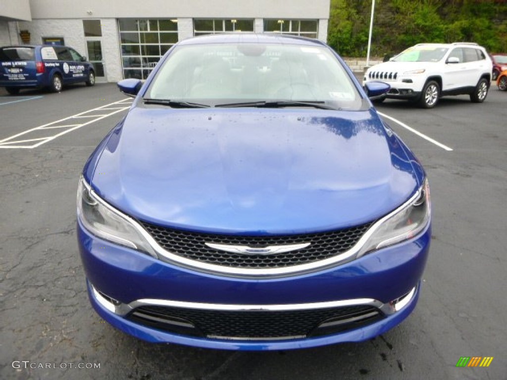 Vivid Blue Pearl 2015 Chrysler 200 C Exterior Photo #93572436