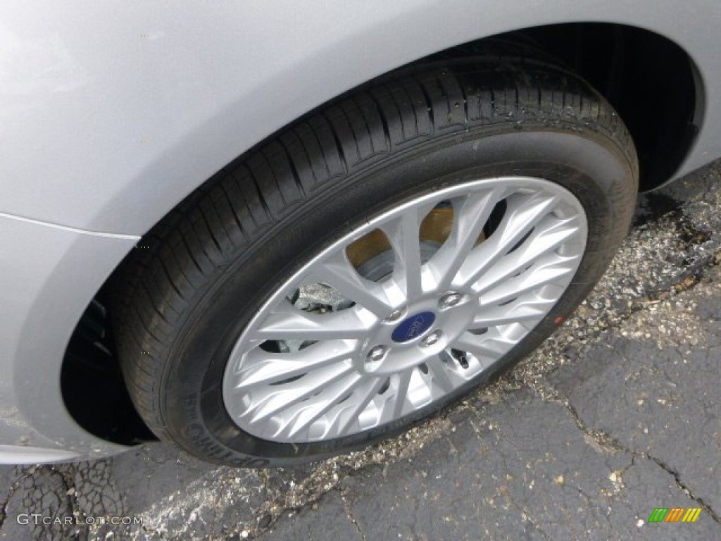 2014 Fiesta Titanium Hatchback - Ingot Silver / Medium Light Stone photo #7