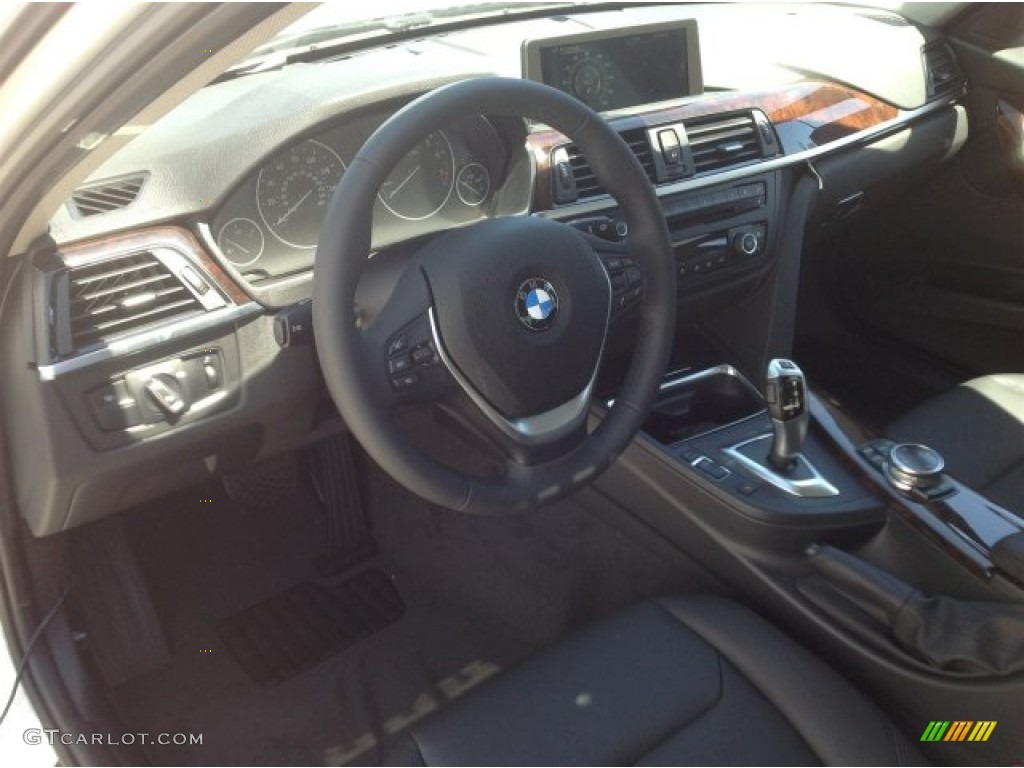 2014 3 Series 328i Sedan - Glacier Silver Metallic / Black photo #6