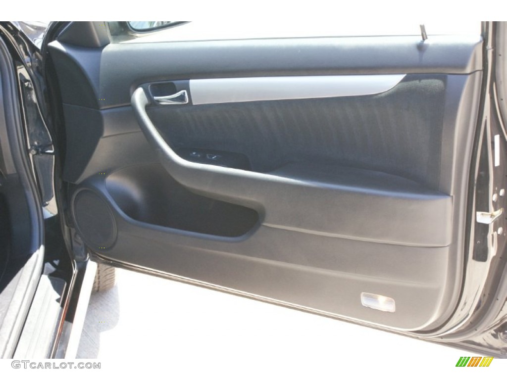 2006 Accord EX Coupe - Nighthawk Black Pearl / Gray photo #16