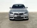 2014 Glacier Silver Metallic BMW 5 Series 550i Sedan  photo #3