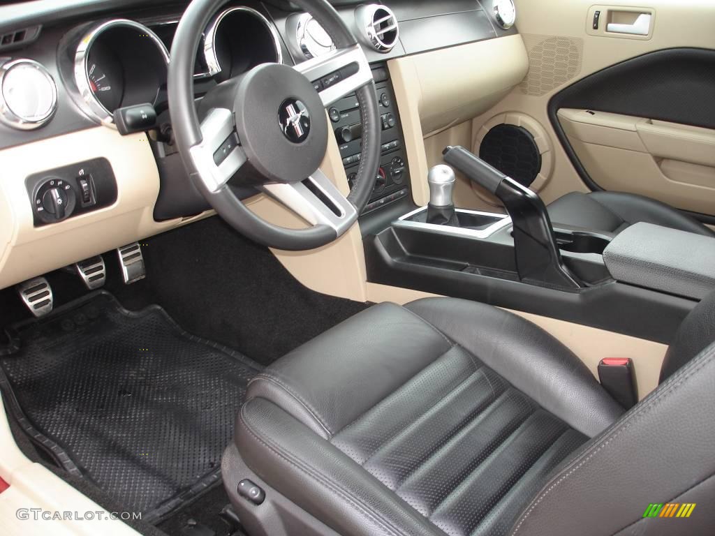 2007 Mustang GT Premium Coupe - Redfire Metallic / Medium Parchment photo #7