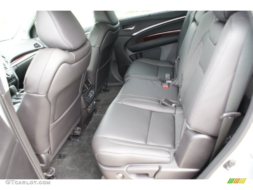2014 Acura MDX Advance Rear Seat Photo #93574410