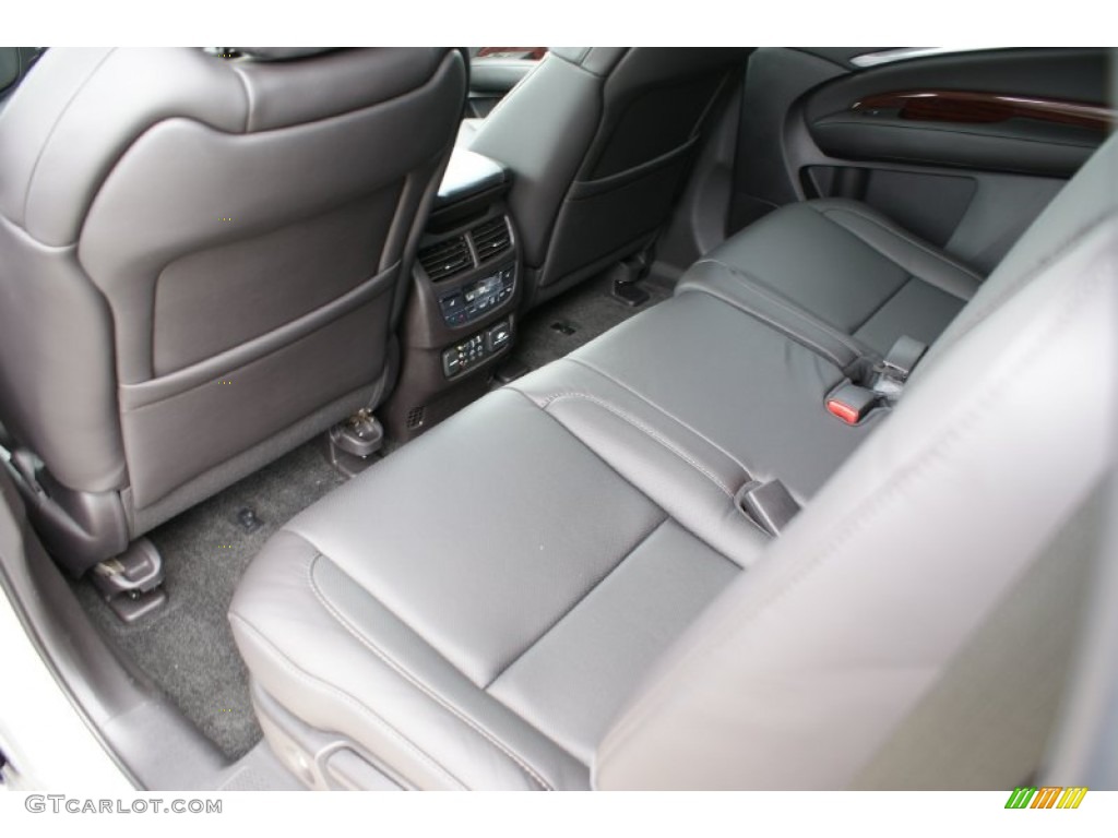 2014 Acura MDX Advance Rear Seat Photo #93574428