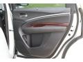 Ebony 2014 Acura MDX Advance Door Panel