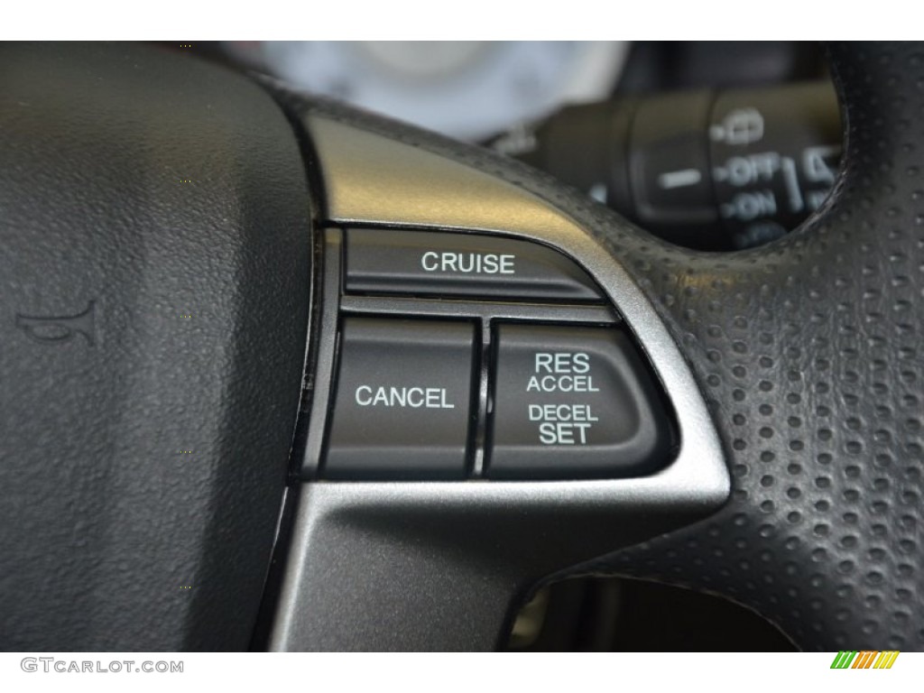 2014 Pilot LX 4WD - Crystal Black Pearl / Gray photo #13