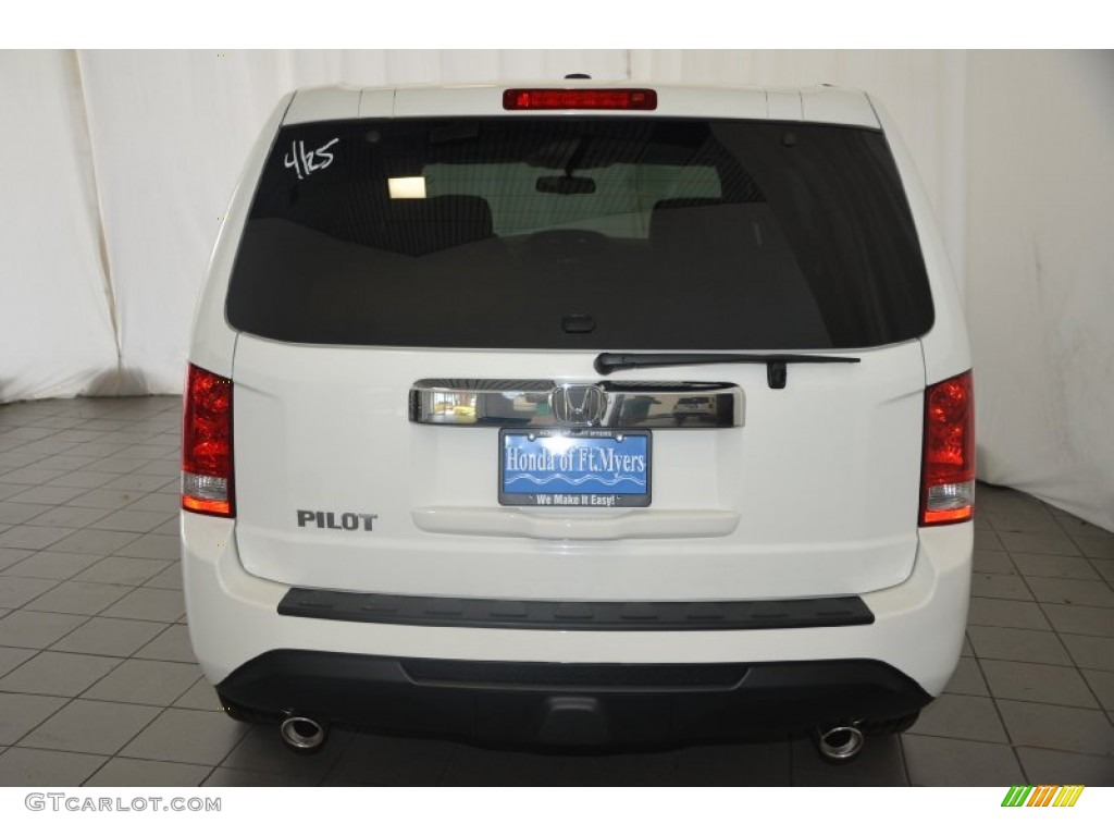 2014 Pilot EX-L - White Diamond Pearl / Gray photo #6