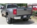 2008 Silver Birch Metallic GMC Sierra 3500HD SLT Crew Cab 4x4 Dually  photo #3