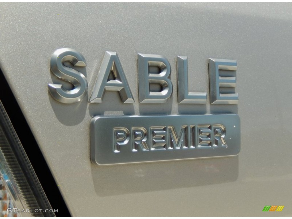 2008 Sable Premier Sedan - Silver Birch Metallic / Charcoal Black photo #8