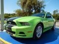 2013 Gotta Have It Green Ford Mustang V6 Premium Coupe  photo #1