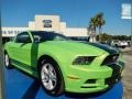 2013 Gotta Have It Green Ford Mustang V6 Premium Coupe  photo #7