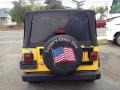 2004 Solar Yellow Jeep Wrangler X 4x4  photo #15