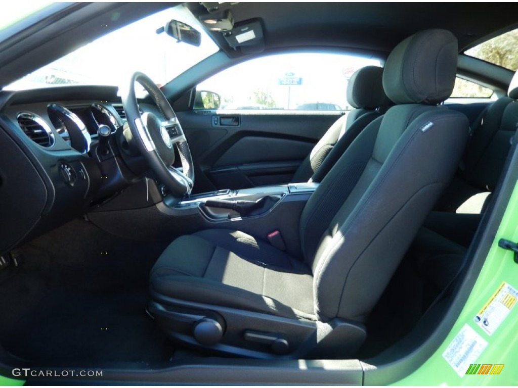 2013 Mustang V6 Premium Coupe - Gotta Have It Green / Charcoal Black photo #12