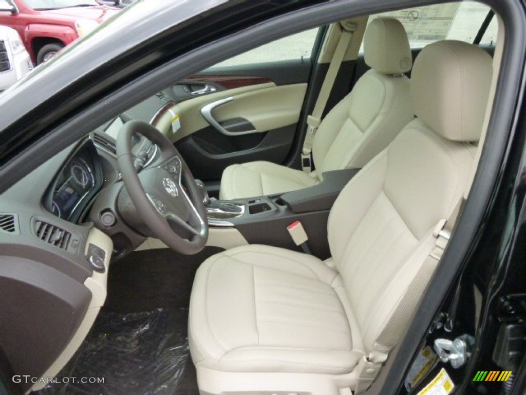 Light Neutral Interior 2014 Buick Regal AWD Photo #93579624