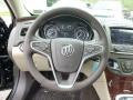 2014 Buick Regal Light Neutral Interior Steering Wheel Photo