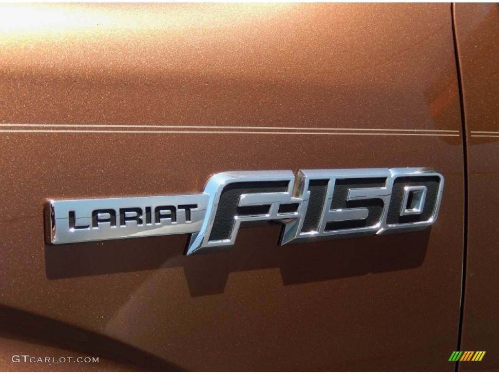 2011 F150 Lariat SuperCrew - Golden Bronze Metallic / Pale Adobe photo #9
