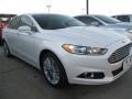 White Platinum - Fusion SE EcoBoost Photo No. 20