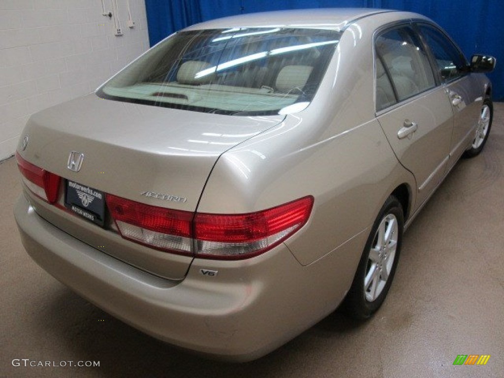 2003 Accord EX V6 Sedan - Desert Mist Metallic / Ivory photo #9
