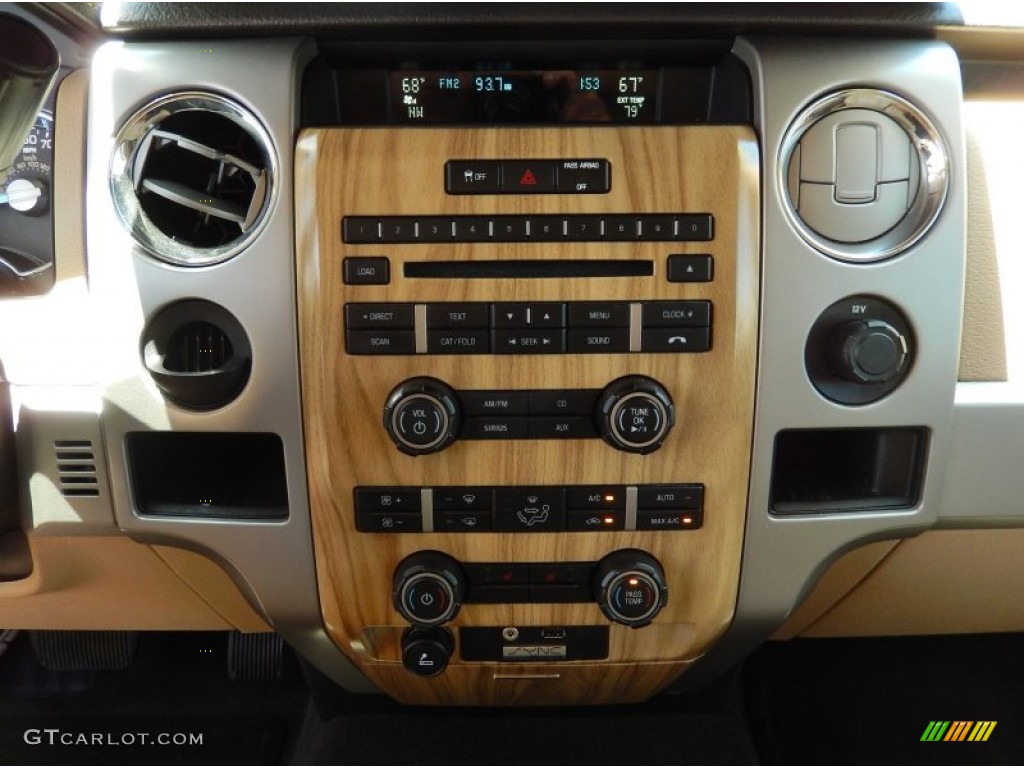 2011 Ford F150 Lariat SuperCrew Controls Photo #93580215