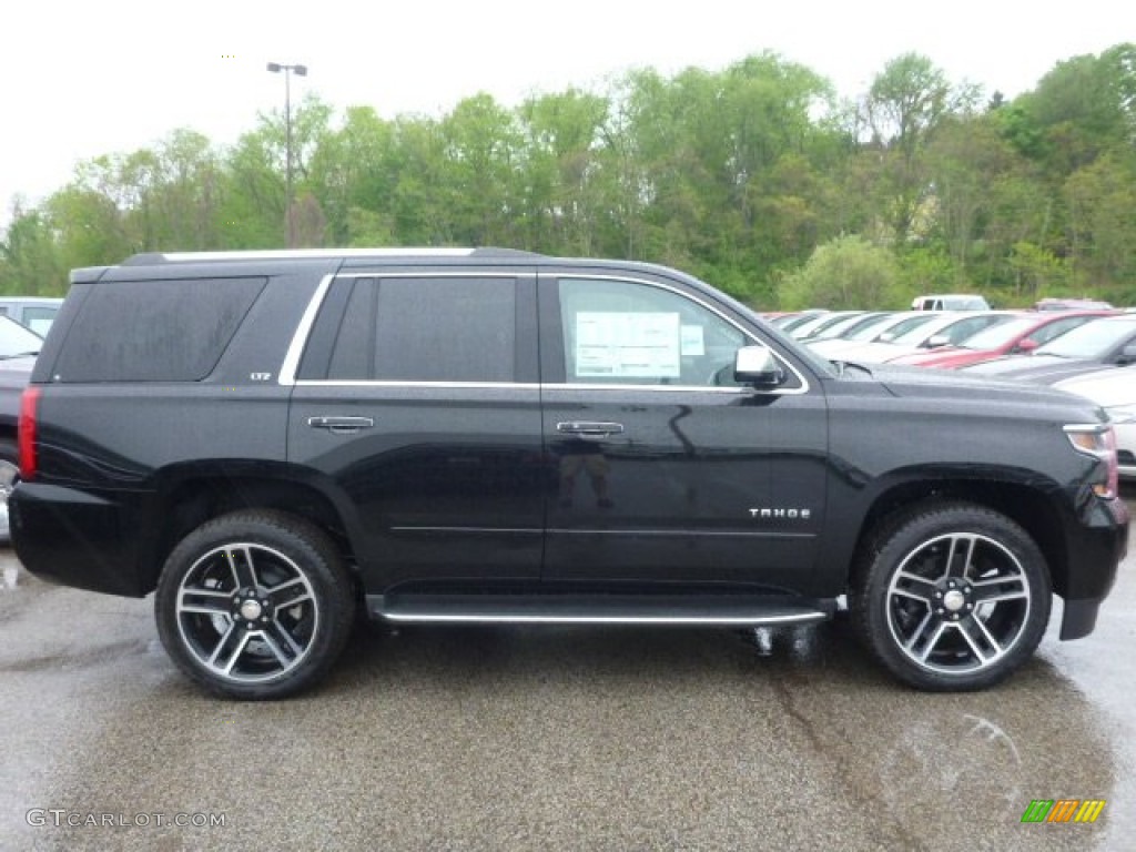 2015 Tahoe LTZ 4WD - Black / Jet Black photo #3