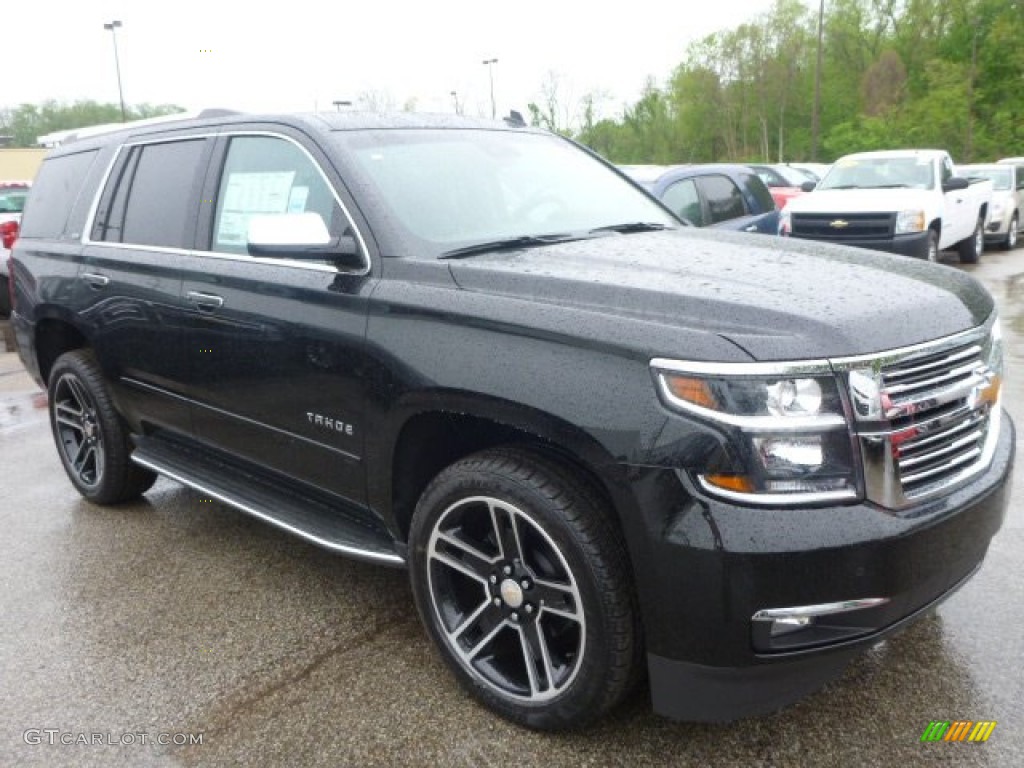 2015 Tahoe LTZ 4WD - Black / Jet Black photo #4