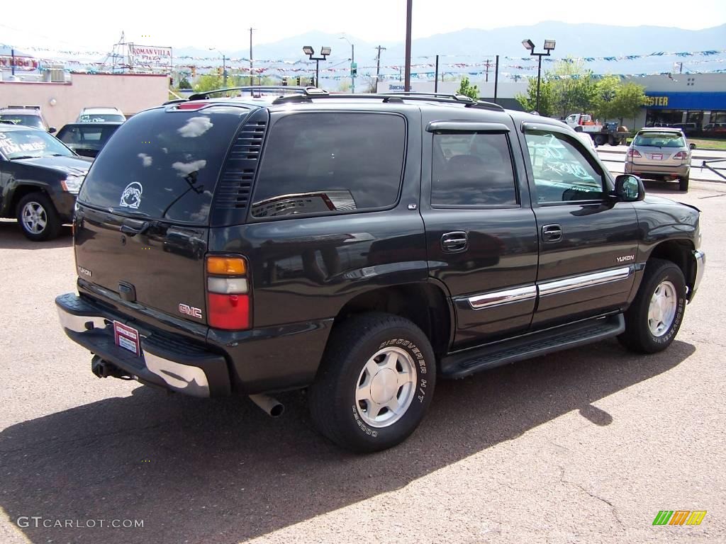 2004 Yukon SLT 4x4 - Deep Blue Metallic / Pewter/Dark Pewter photo #3