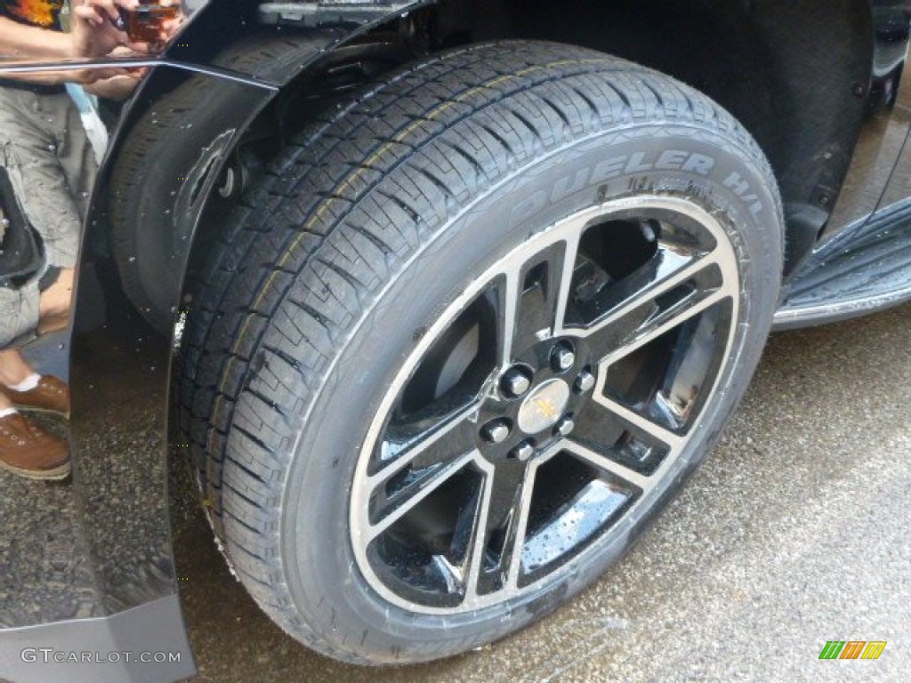 2015 Tahoe LTZ 4WD - Black / Jet Black photo #6