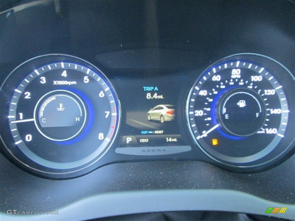 2014 Hyundai Azera Limited Sedan Gauges Photos