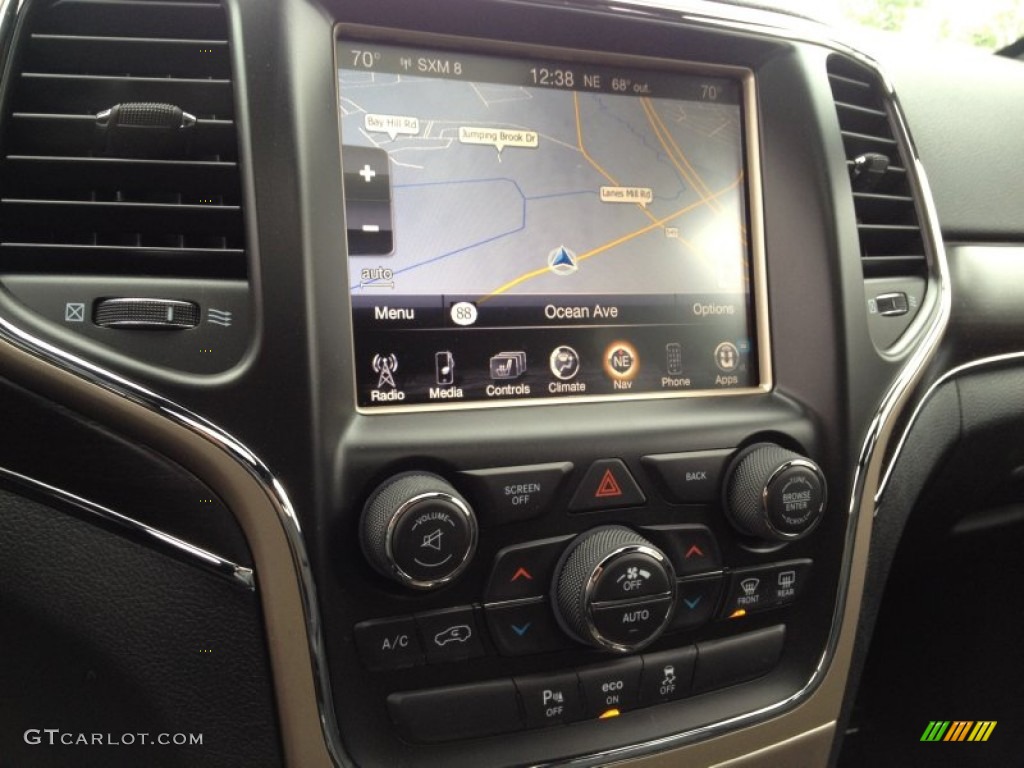 2014 Grand Cherokee Limited 4x4 - Brilliant Black Crystal Pearl / Morocco Black photo #10